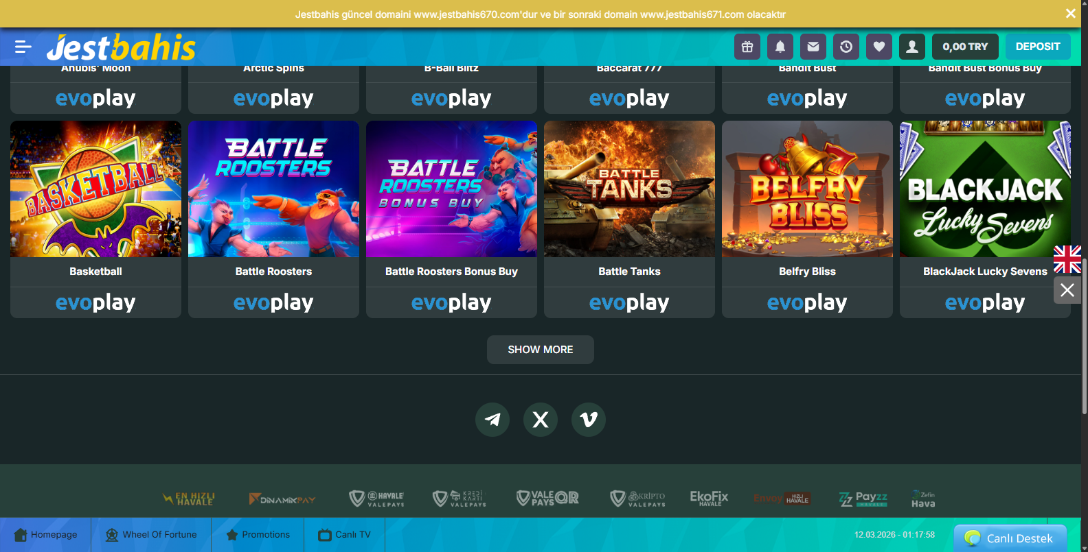 Jestbahis Canlı Bahis Maçları ve Kupon Yapma